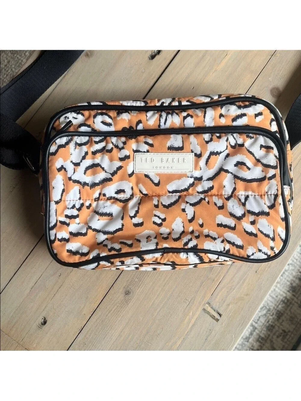 Ted Baker London Leopard Puffer Belt Bag, Shoulder Bag Leopard Print Bag